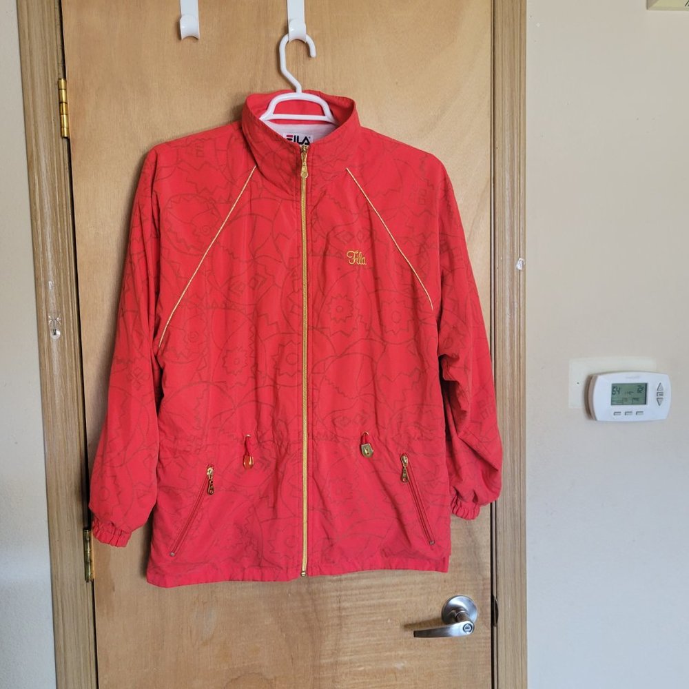 Fila Jacket Size 10 Vintage 80's 90's BBoy